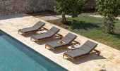 Lettino Cruise Teak Talenti Lato Home