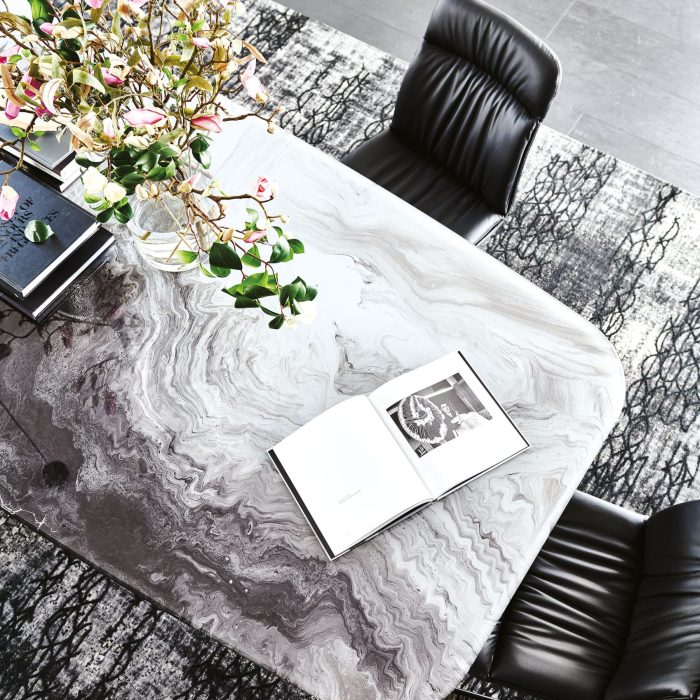 tavolo Eliot Crystalart Cattelan Lato Home