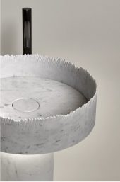 lavabo da terra Flow di Antonio Lupi Lato Home