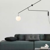 Lampada Malamata parete luceplan Lato Home