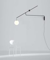 Lampada Malamata parete luceplan Lato Home
