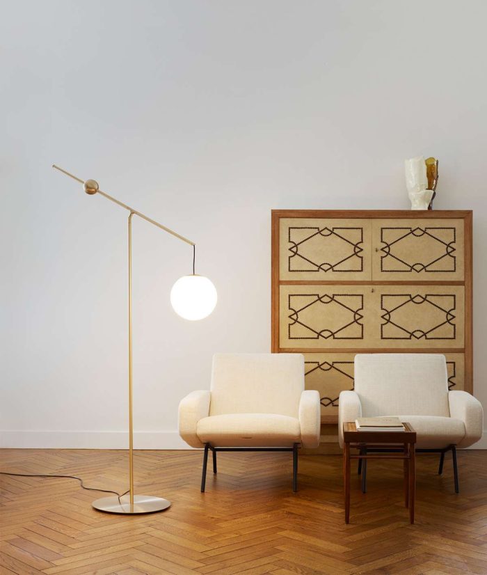 lampada terra Malamata Luceplan Lato Home