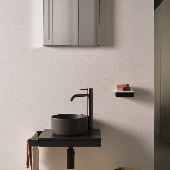 Lavabo minimo Tondo Cielo Lato Home