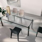Tavolo Cristaline Fiam Lato Home
