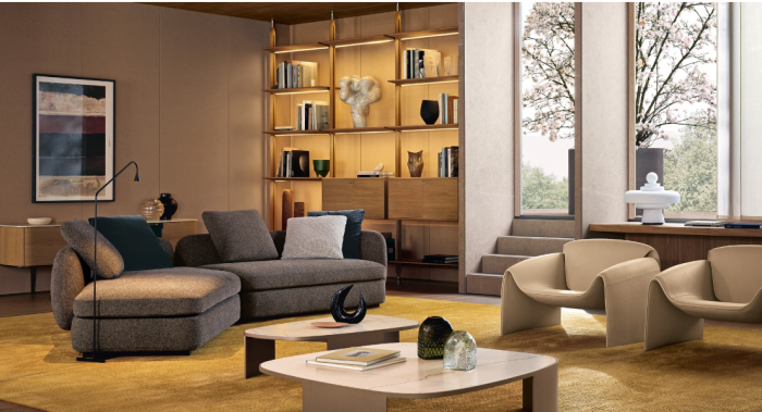 tappeto Relief di Poliform Lato Home