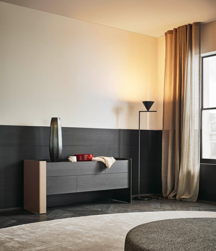 contenitori notte Chloe di Poliform Lato Home