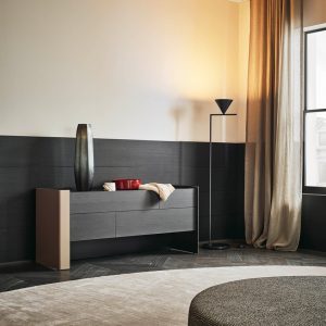 contenitori notte Chloe di Poliform Lato Home