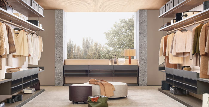 sistema notte Ubik di Poliform Lato Home