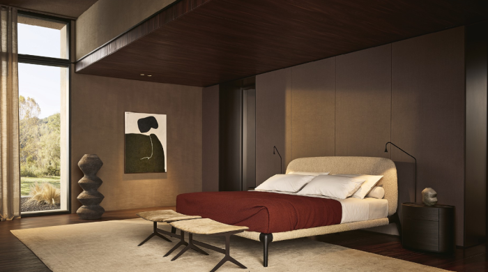 letto Curve di Poliform Lato Home