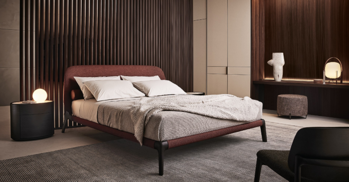 letto Curve di Poliform Lato Home