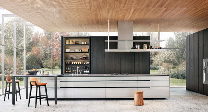 cucina Phoenix di Poliform Lato Home