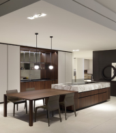 cucina Phoenix di Poliform Lato Home