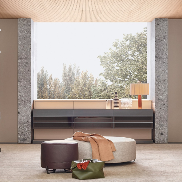Pouf New York Poliform Lato Home