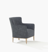 poltrona Gentleman Relax di Poliform lato Home