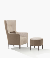 poltrona Gentleman Reserved di Poliform Lato Home