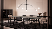 Sedia Curve Poliform Lato Home