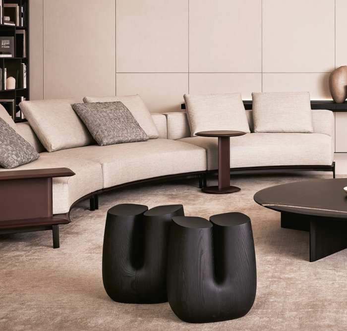 Sgabello Ube Poliform Lato Home