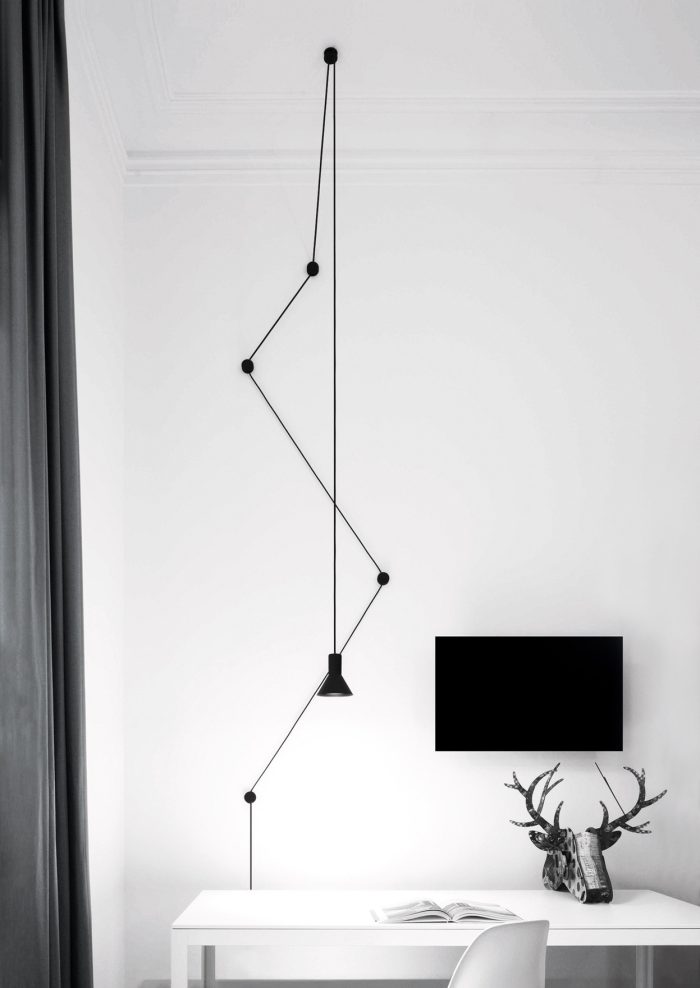 lampada Neuro di Davide Groppi Lato HOme