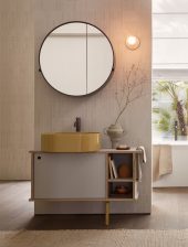 lavabo con mobile Theo di Cielo Lato Home