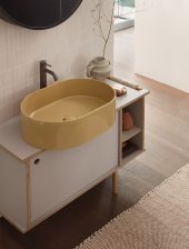 lavabo con mobile Theo di Cielo Lato Home