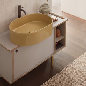 lavabo con mobile Theo di Cielo Lato Home