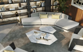 divano Algerone Angular di LUXXU Lato Home