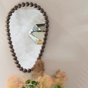 specchio Gioiello Drop Mirror di Ghidini 1961 Lato Home