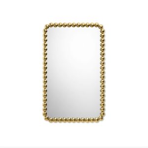 specchio Gioiello Rectangular Small di Ghidini 1961 Lato Home