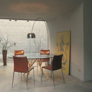 tavolo Orione di Zanotta lato Home