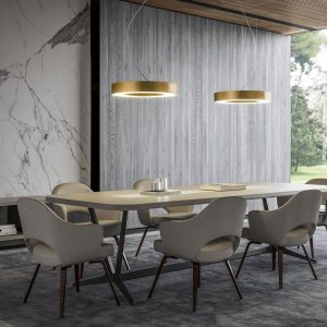 Lampada Silver Ring Panzeri Lato Home