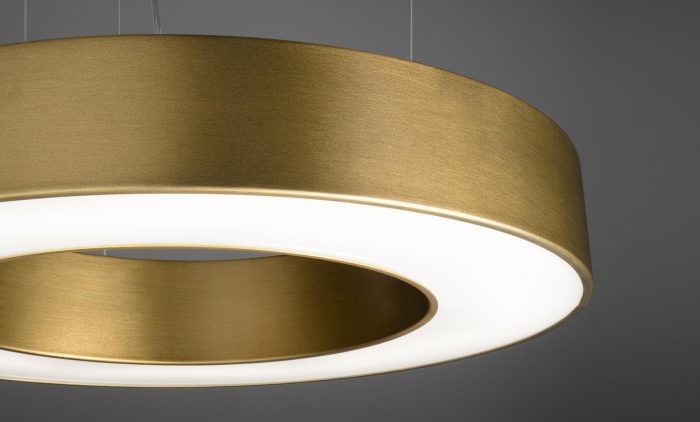 Lampada Silver Ring Panzeri Lato Home