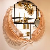 specchio Sunset Mirror Large di Ghidini 1961 Lato Home