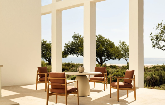 Tavolo Monolith Esterno Poliform Lato Home