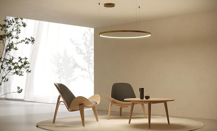 lampada Zero Round Smart di Panzeri Lato Home