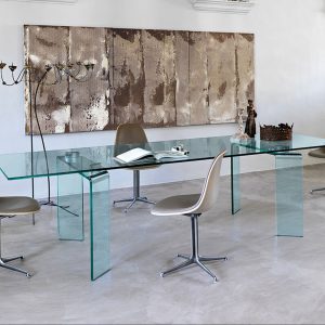 tavolo Ray Plus di Fiam Lato Home