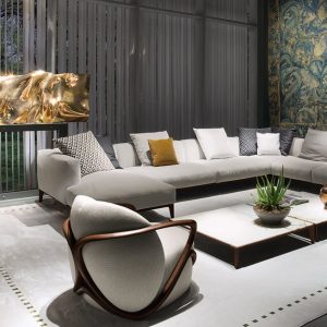 Poltrona Hug Giorgetti Lato Home
