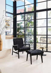 Pouf Risom Knoll Lato Home